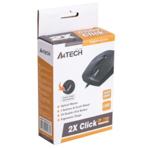 A4TECH 2X Click OP-620D Double Click Mouse