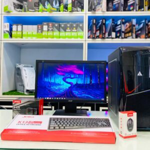 INTEL CORE I3 2ND GEN DESKTOP FULL SET PC WITH 20 INCH LED MONITOR