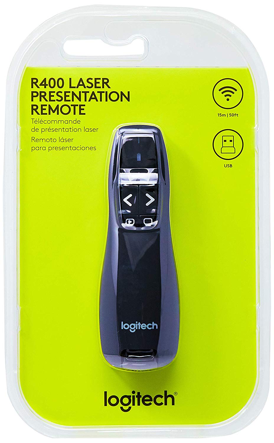 LOGITECH WIRELESS PRESENTER R400 RED LASER POINTER - Computers | Gaming Computers |Brand New Computers & Accessories Store In Lanka