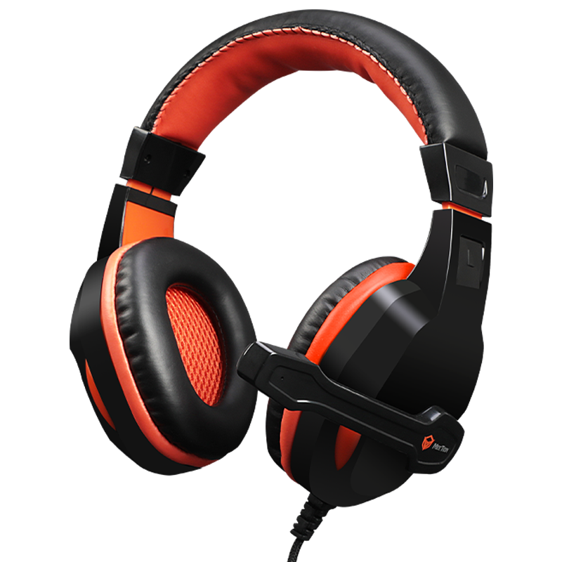 Meetion HP010 - Scalable Noise-canceling Stereo Leather Wired Gaming ...