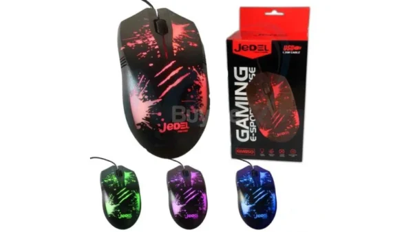 JEDEL GM850 LED GAMING LIGHTING MOUSE