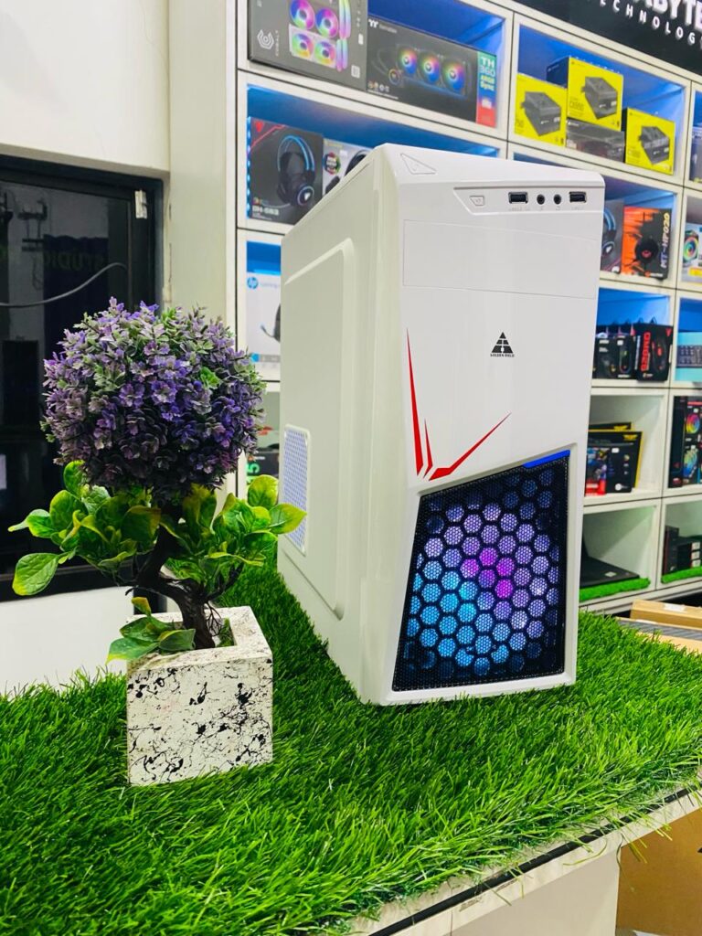 Q14B GAMING CASING WHITE COLOR Used Computers Gaming Computers