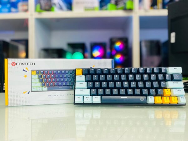 FANTECH MK874 V2 ATOM 63 RGB MECHANICAL MIZU EDITION – Sky Blue atom 63