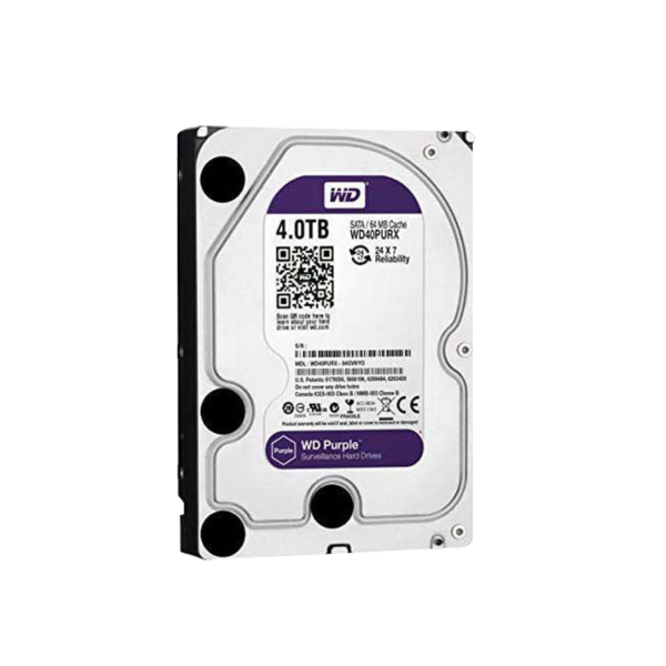 BRAND NEW DESKTOP HDD - WD 4TB PURPLE ( 3YEARS WARRANTY )