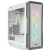 Corsair ICUE 5000T RGB Tempered Glass Mid-Tower ATX Case – White (2 Years Warranty)
