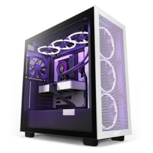 NZXT H7 Flow Edition ATX Mid Tower White/Black Case (2 Years Warranty)