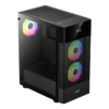 Gamdias Aura GC5 Elite With Digital Display ARGB Mid-Tower Case Black