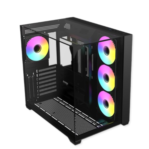 Raidmax Infinita I620 ARGB Mid-Tower Gaming Case Black