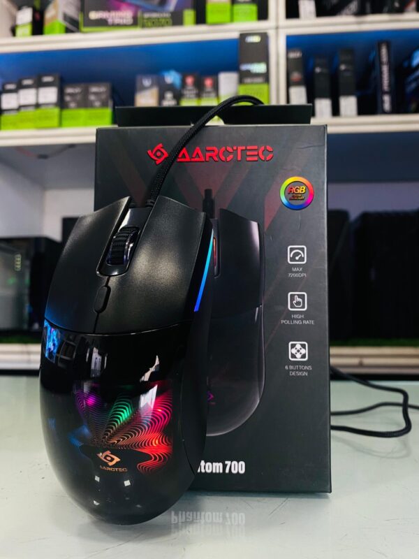 AARCTEC PANTOM 700 RGB BRAND NEW GAMING MOUSE