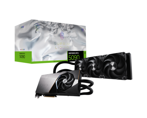MSI GEFORCE RTX™ 5090 32G SUPRIM LIQUID SOC BRAND NEW GRAPHICS CARD