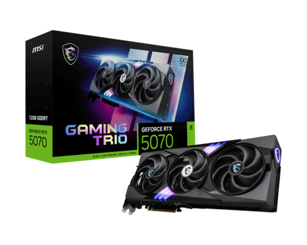 MSI GeForce RTX™ 5070 12G GAMING TRIO OC BRAND NEW