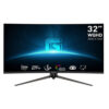 MSI G32CQ5P 32" Inch WQHD (2560 X 1440) 170HZ 1ms Adaptive Sync Curved Gaming Monitor