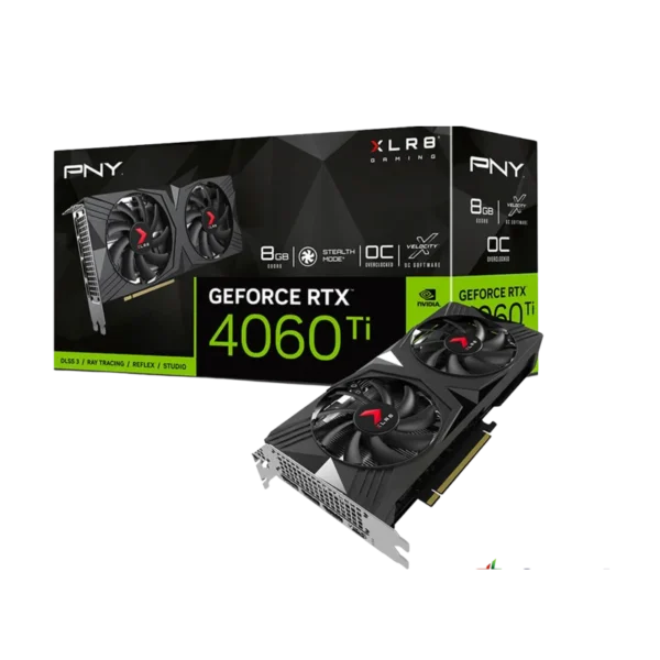 PNY GeForce RTX 4060Ti 8GB OC XLR8 Gaming GDDR6 (3Y)
