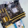 USED B85 MOTHERBOARD ( NETWORK PORT NOT WORKING ) FREE WIFI ADAPTER