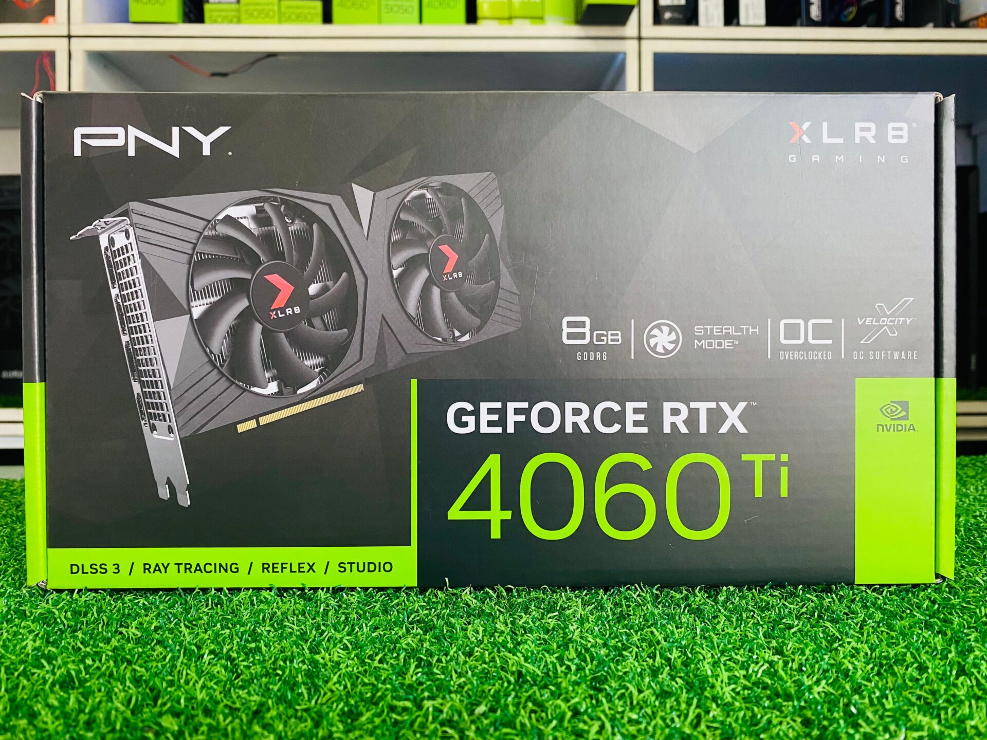 PNY GeForce RTX 4060Ti 8GB OC XLR8 Gaming GDDR6 (3Y)