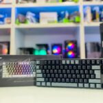 FANTECH MK876V2 ATOM87 RGB MECHANICAL KEYBOARD RED SWITCH SUMI EDITION - BLACK