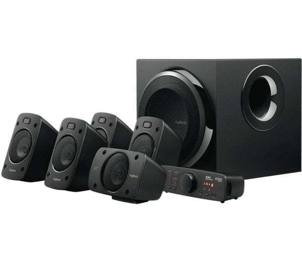 LOGITECH Z906 5.1 THX, DOLBY DIGITAL AND DTS DIGITAL CERTIFIED SOUND