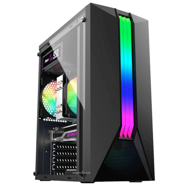 RUIX ROCKET ATX GAMING CASING ( DISPLY UNIT )