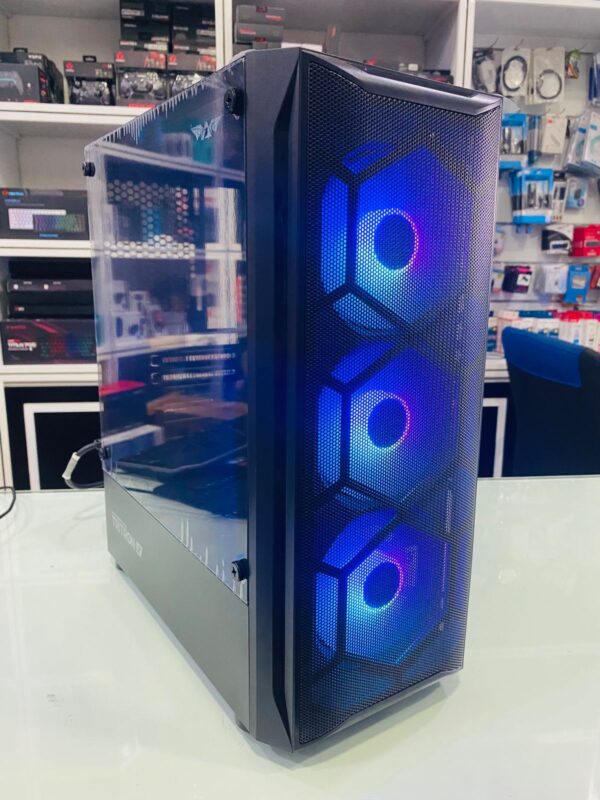 ARMAGGEDDON TRITRON 2 GAMING CASING – BLACK ( WITH 03 FANS )