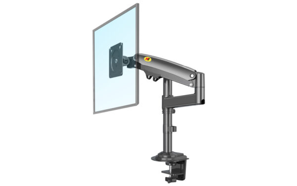 NB H100 LONG ARM HEAVY DUTY SINGLE MONITOR ARM FOR 17-30 INCH DISPLAYS