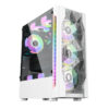 GAMEKM EFFICIENT DELUXE D12 WHITE GAMING CASING