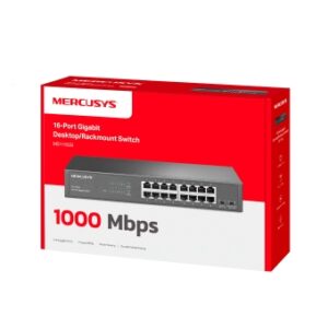 NETWORK SWITCH MERCURRY 16 PORT GIGABIT