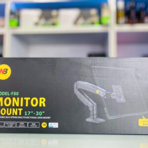 NORTH BAYOU F80 FULL MOTIION SWIVEL SINGLE MONITOR ARM 17"-30"
