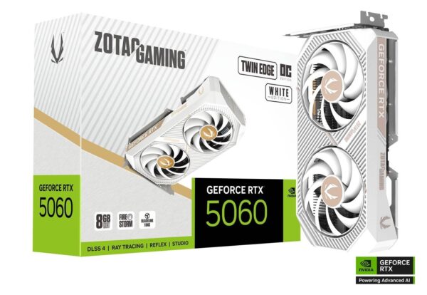 ZOTAC GAMING GEFORCE RTX 5060 TWIN EDGE 8GB OC BRAND NEW GRAPHIC CARD