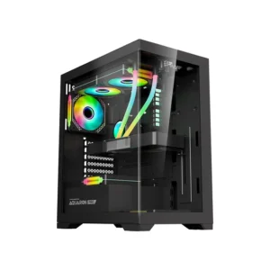 ARMAGGEDDON AQUARON DUPLEX ONE ARGB MICROATX GAMING CASE
