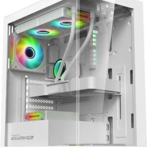 ARMAGGEDDON AQUARON WIBO GAMING CASING - WHITE