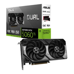 ASUS Dual GeForce RTX 5060TI 8GB GDDR7 OC Graphics Card ( 3 YEARS WARRANTY )