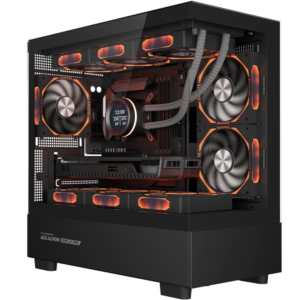 ARMAGGEDDON AQUARON DUPLEX PRO BLACK GAMING CASING