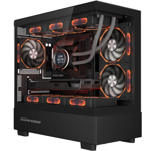 ARMAGGEDDON AQUARON DUPLEX PRO BLACK GAMING CASING