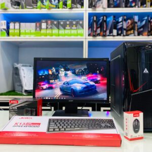 INTEL CORE I7 7TH GEN DESKTOP FULL SET COMPUTER WITH 20 INCH LED MONITOR