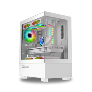ARMAGGEDDON AQUARON DUPLEX ONE WHITE GAMING CASING