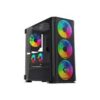 RAIDMAX F01 ARGB MID- TOWER CASE - WITH OUT FANS ( DISPLAY UNIT )