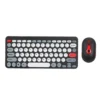 JEDEL WS681 Mini Stylish Wireless Gaming Keyboard Mouse Combo