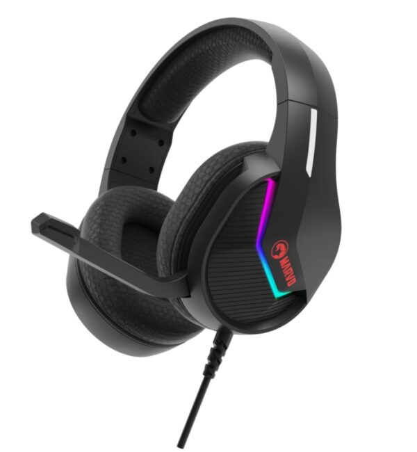 MARVO Gaming Headset with Microphone H8618, RGB, Black