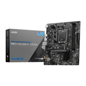 MSI PRO H610M-S DDR4 BRAND NEW MOTHERBOARD