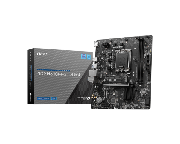 MSI PRO H610M-S DDR4 BRAND NEW MOTHERBOARD