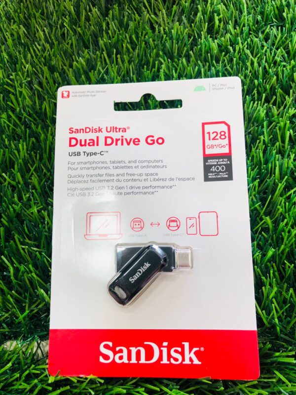 SANDISK ULTRA DUAL PEN DRIVE GO TYPE-C 128GB