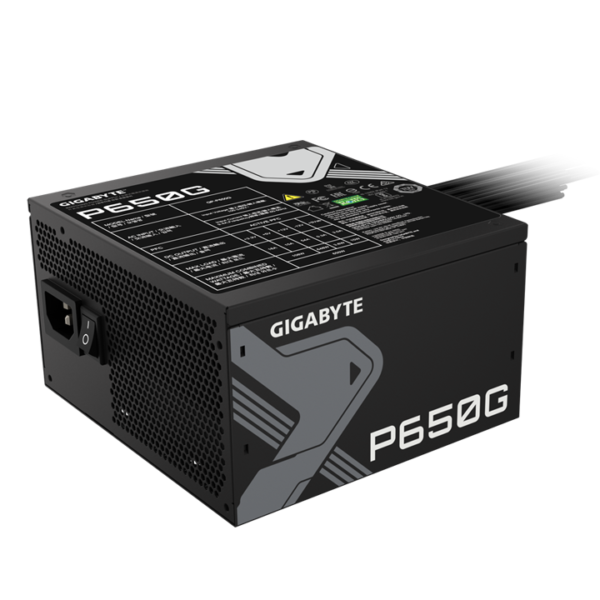 GIGABYTE GP-P650G 650W 80 Plus Gold Certified Power Supply