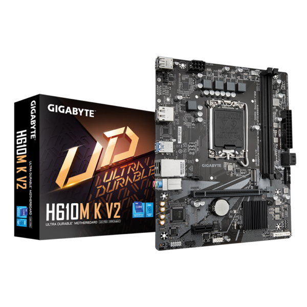 GIGABYTE H610M K V2 DDR5 BRAND NEW MOTHERBOARD ( 3 years warranty )