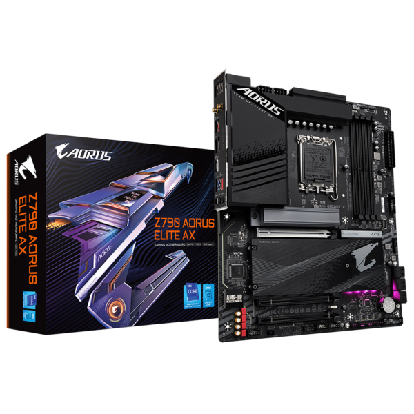 GIGABYTE Z790 AOURUS ELITE AX ATX BRAND NEW MOTHERBOARD ( 03 years warranty )