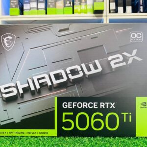 MSI GEFORCE RTX5060 TI SHADOW 2X OC PLUS 16GB GDDR7X BRAND NEW GRAPHICS CARD (3 YEARS WARRANTY)