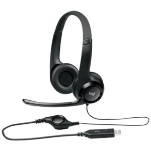 LOGITECH H390  NOISE CANCELLING HEADSET ( USB - A  )