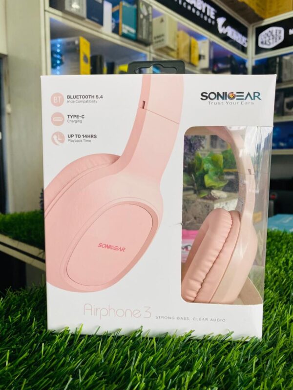 SONICGEAR AIRPHONE 5 HEADFONES ( CLOUD )
