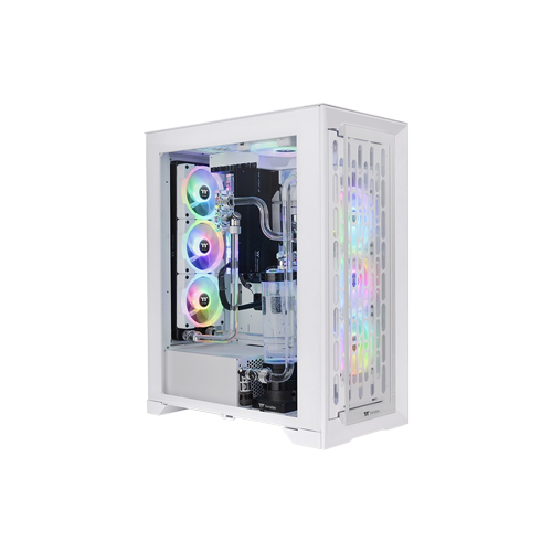 THERMALTAKE CTE T500 TG FULL - TOWER A-RGB SNOW WHITE GAMING CASING ( with 03 ARGB Fans )