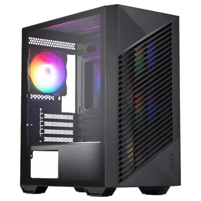 MSI PAG SHIELD M500L BLACK GAMING CASING ( with out fans )