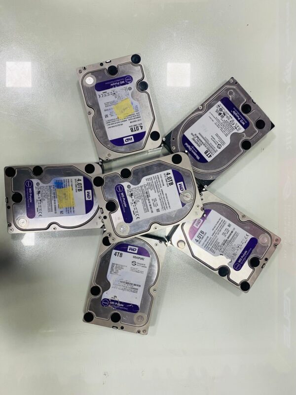 WD PURPLE 4TB USED HARD DISK